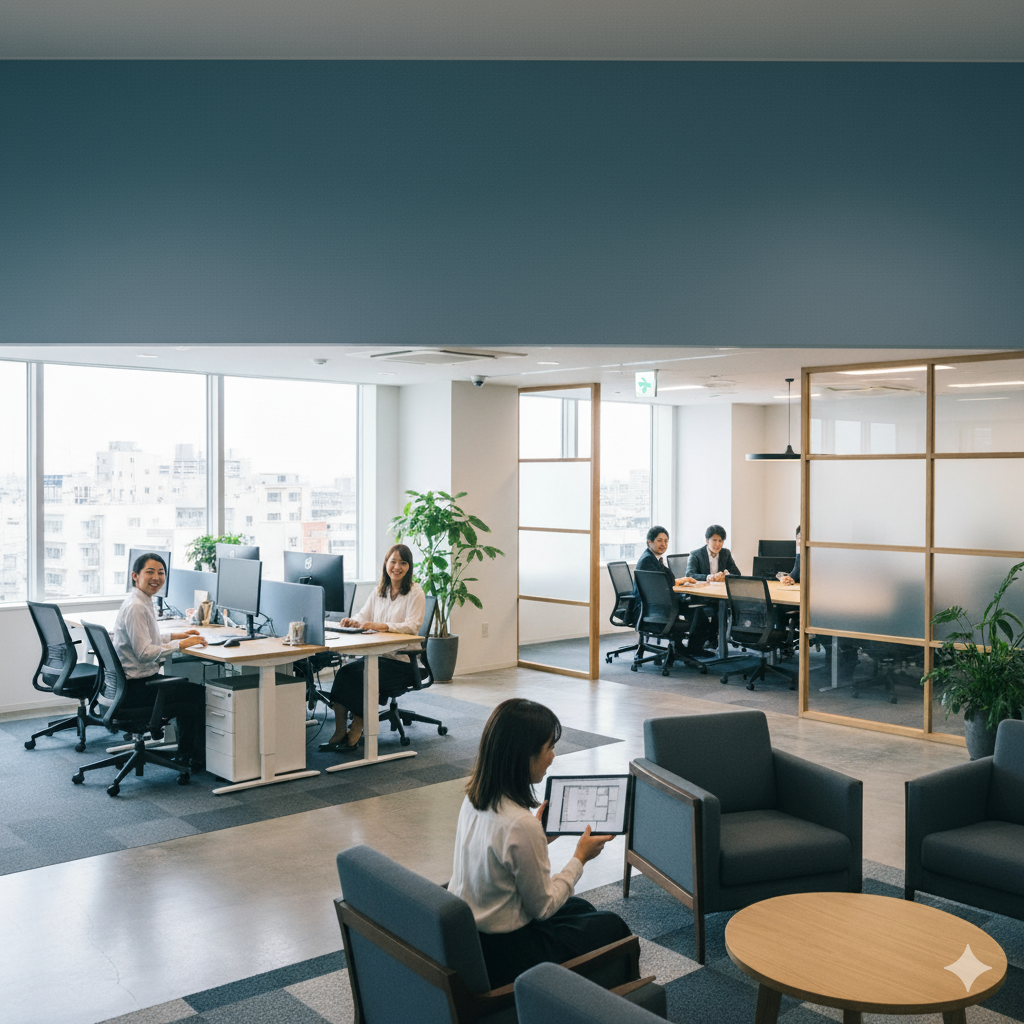上尾市でオフィス内装を検討中なら！堀之内内装にお任せください