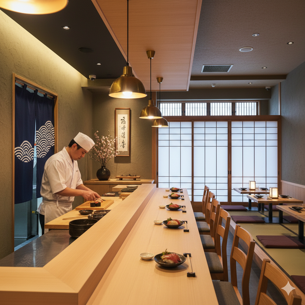 こだわりの料理を引き立てる！和食店の内装デザインのポイント