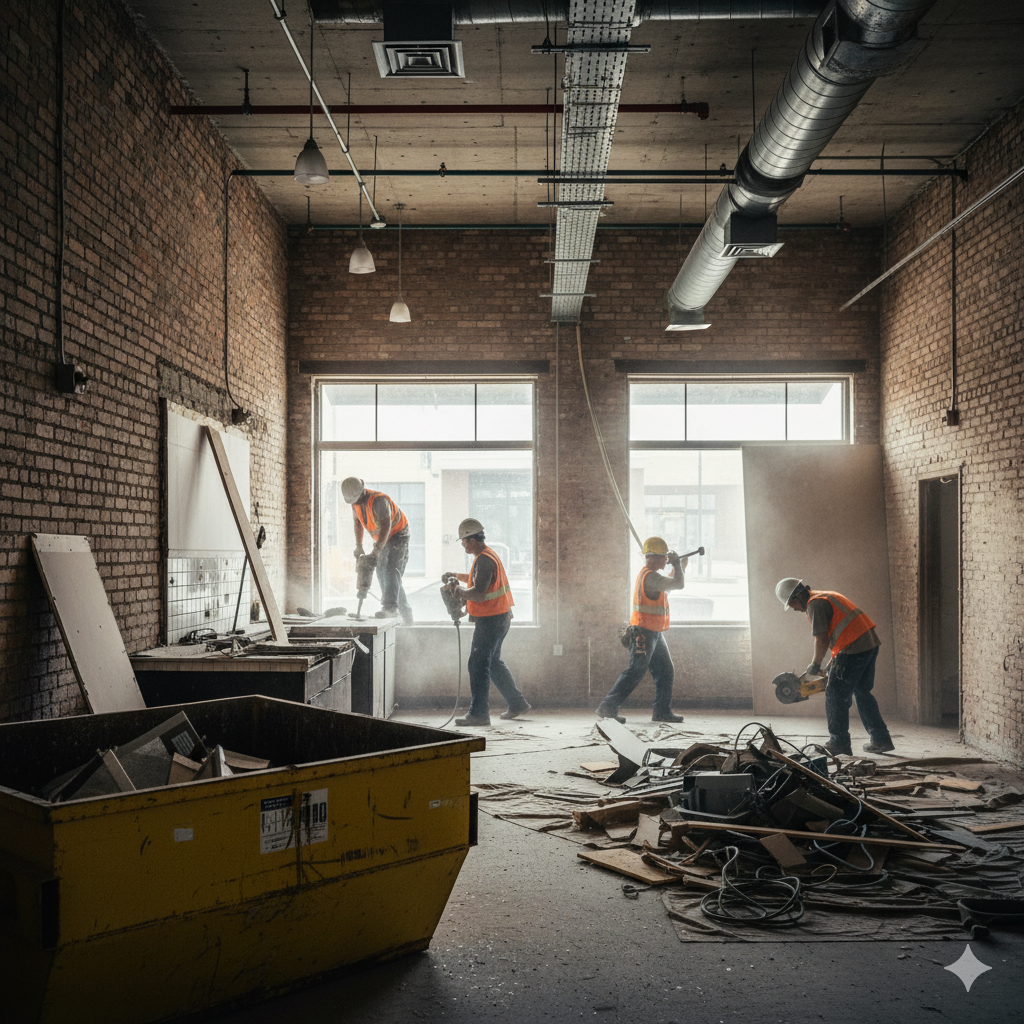 居抜き物件の内装解体費用の目安と安くする方法